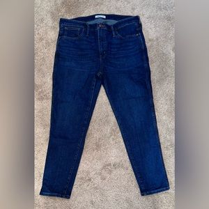 Madewell 10” High Rise Skinny Jeans 33P